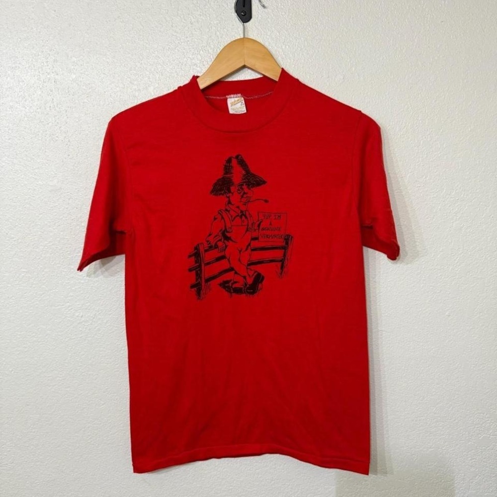 80s graphic t-shirt single stitch t shirt